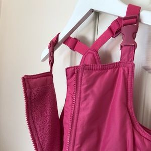 Gap Kids 4T Bib Snow Pants Pink